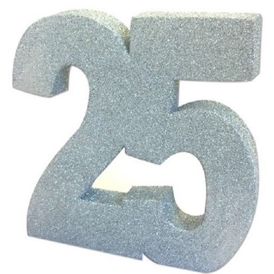 Decoração Mesa 25 Prata