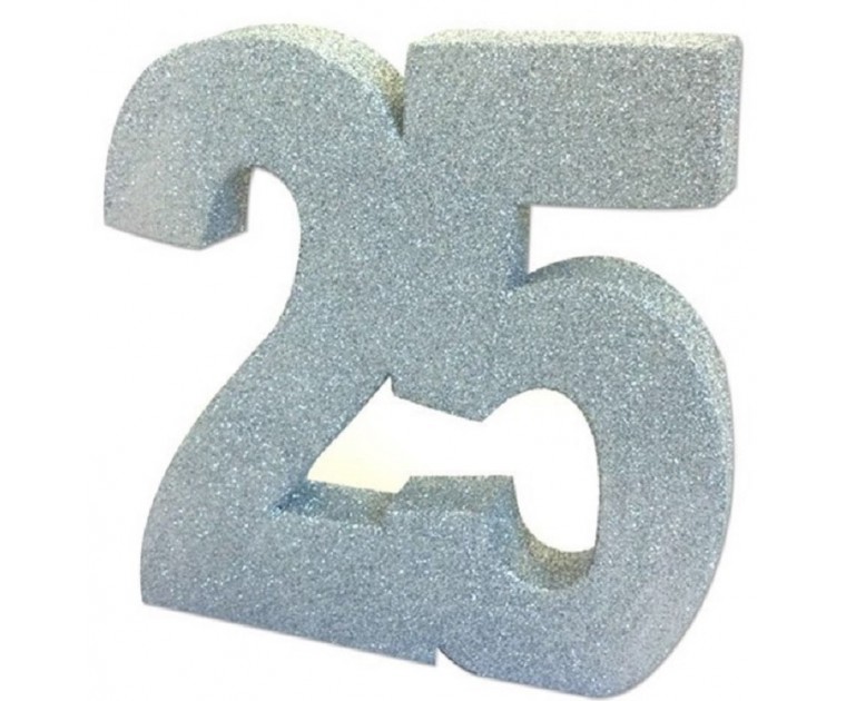 Decoração Mesa 25 Prata