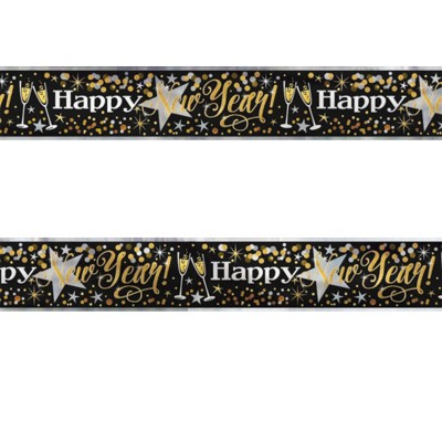  Faixa Foil Happy New Year
