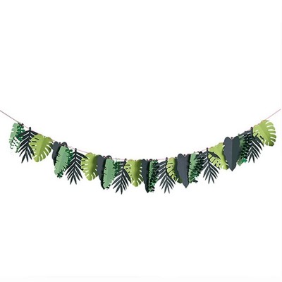 Grinalda Folhas Tropicais 2m