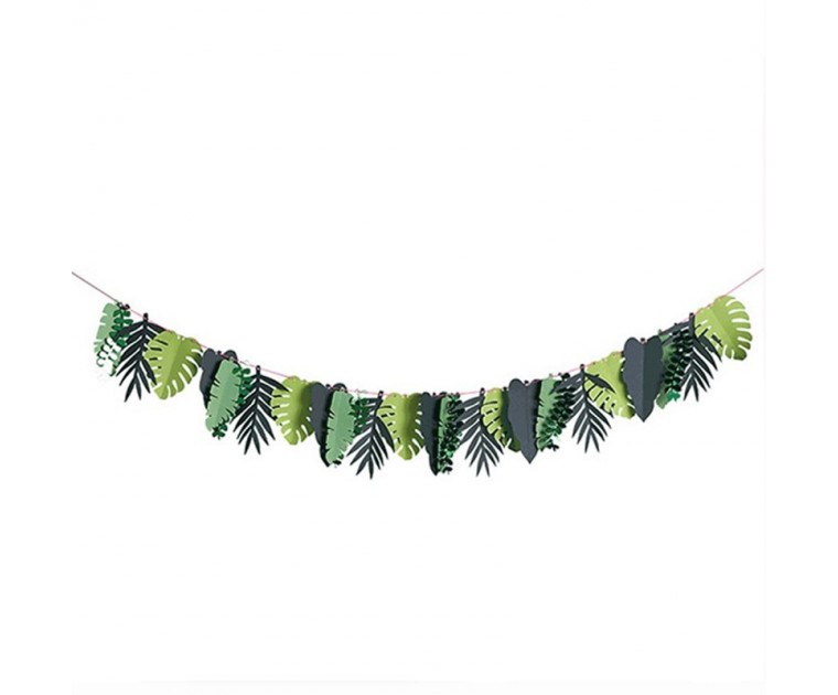Grinalda Folhas Tropicais 2m