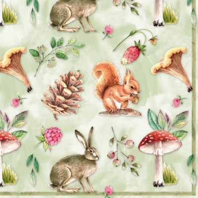 Guardanapos Animais Bosque