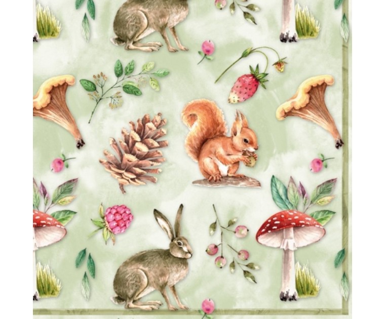 Guardanapos Animais Bosque