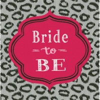  Guardanapos Bride To Be