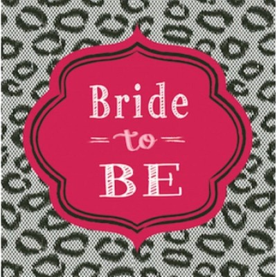  Guardanapos Bride To Be