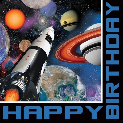 Guardanapos Planetas Happy Birthday Guardanapos Planetas Happy Birthday
