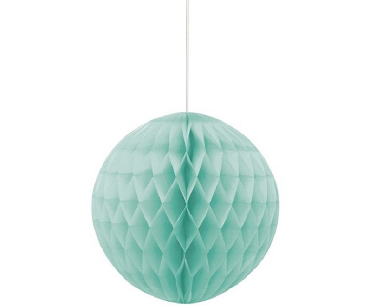Honeycomb Bola Menta 20 cms