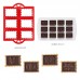 Kit de Cortador + Molde Chocolate Natal