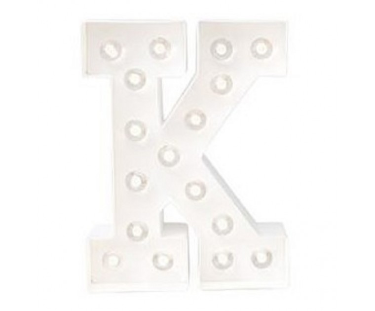 Letra Luminosa K