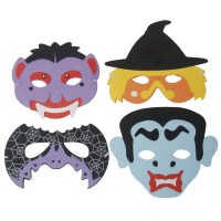 Mascaras de Halloween Sortidas***