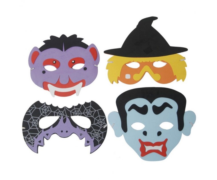 Mascaras de Halloween Sortidas***