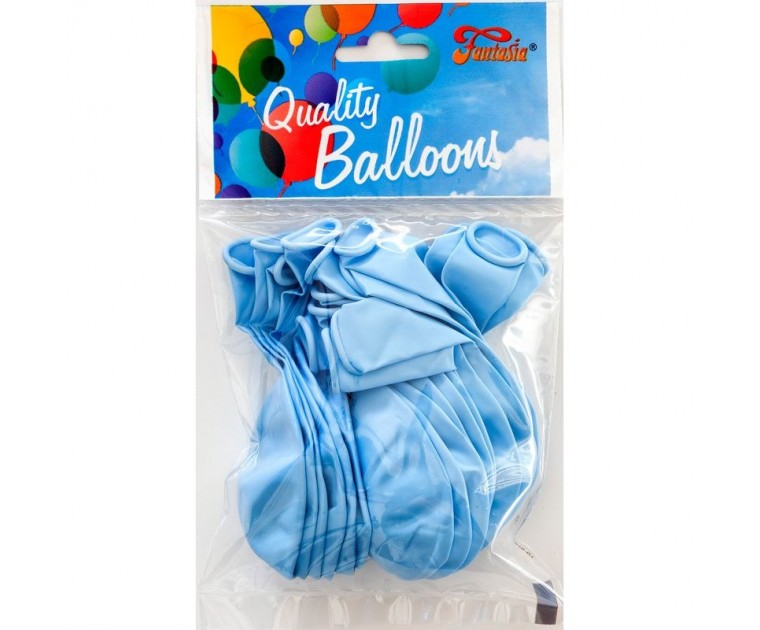 20 Balões Azuis MACAROON