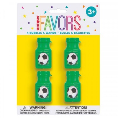 Pack 4 Bolinhas Sabão Futebol