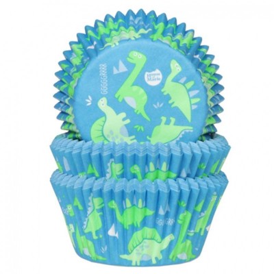 Pack 50 Formas Cup Cakes Dinossauros