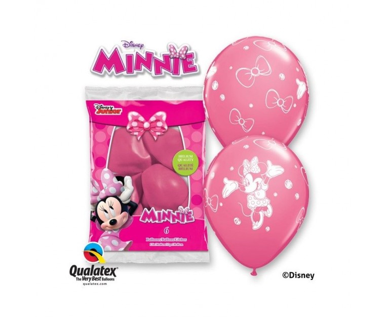 Pack de 6 Balões Minnie