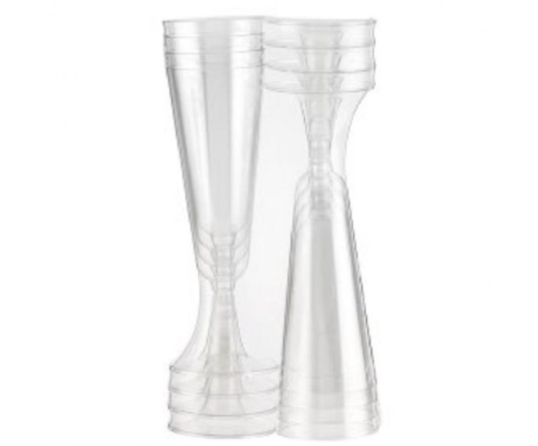 Pack 8 Flutes Champanhe
