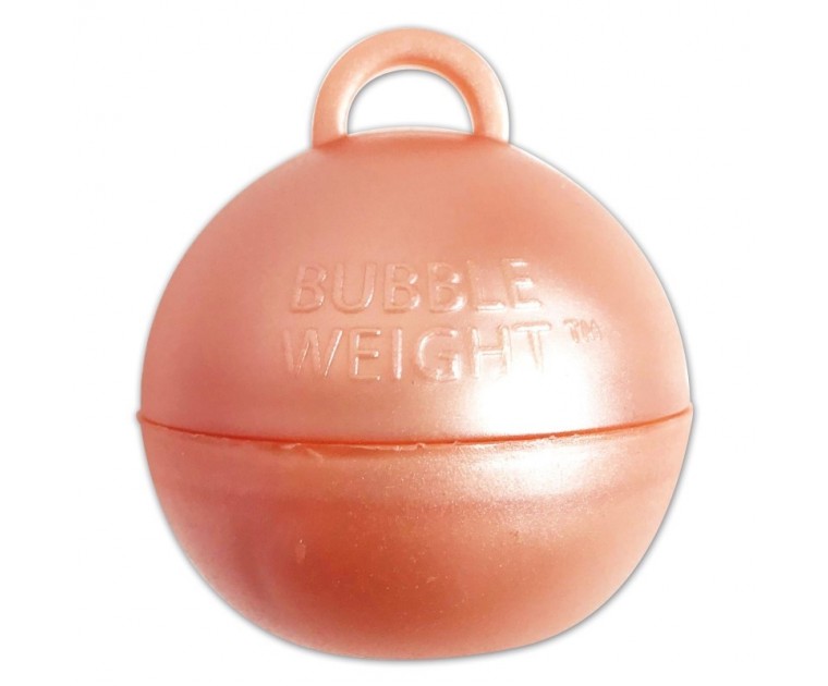 Peso Balões Bola Rose Gold