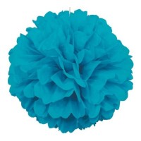 Pom Pom Azul Caribe