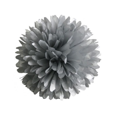 Pom Pom Prateado