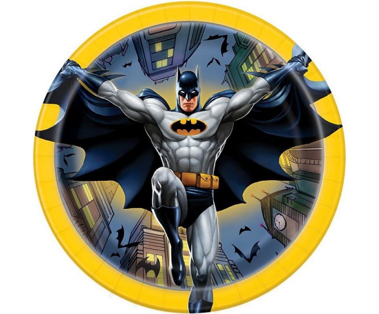 Pratos Batman Pequenos