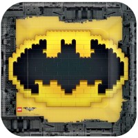 Pratos Lego Batman Quadrados