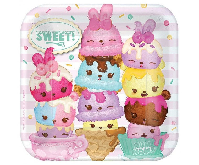 Pratos Quadrados Num Noms