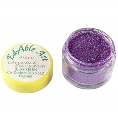 Purpurina Decorativa não Tóxica Lavender Hologram