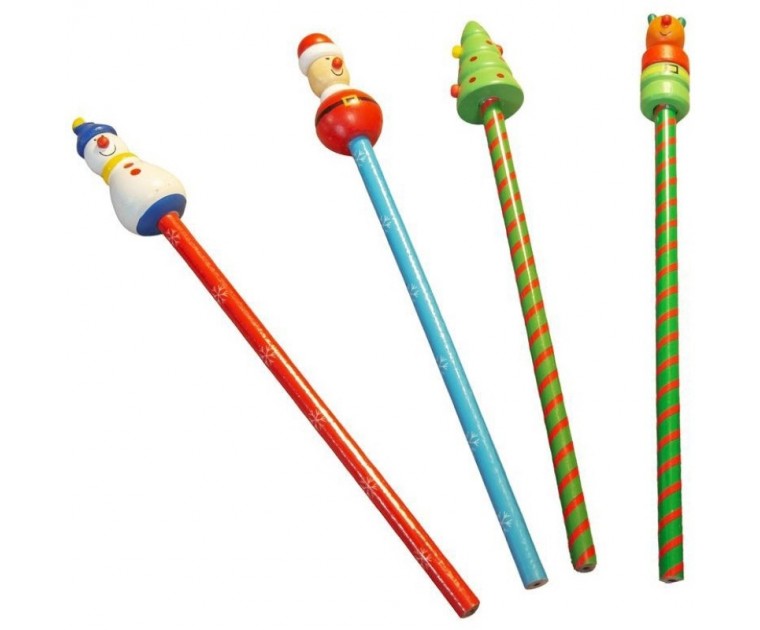 Sortido Lápis Tema Natal