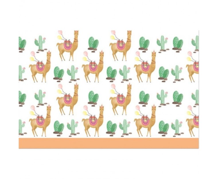 Toalha Cactos e Lamas