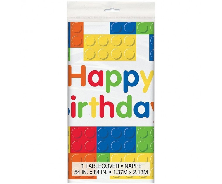 Toalha Lego  Happy Birthday