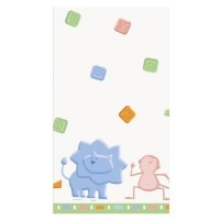Toalha Pastel Colors Animais Selva