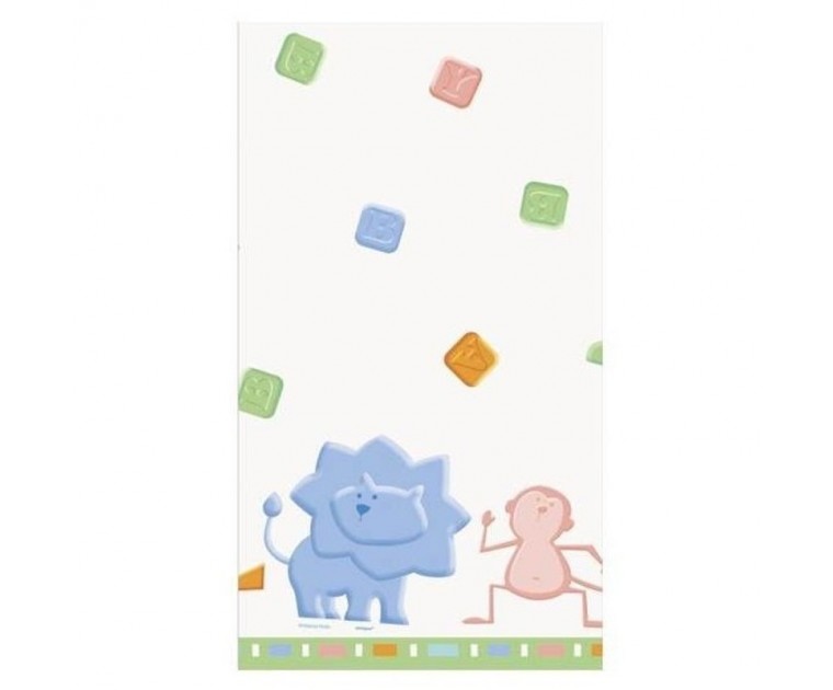 Toalha Pastel Colors Animais Selva Toalha Pastel Colors Animais Selva