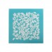 Stencil Floral Flexível Rede