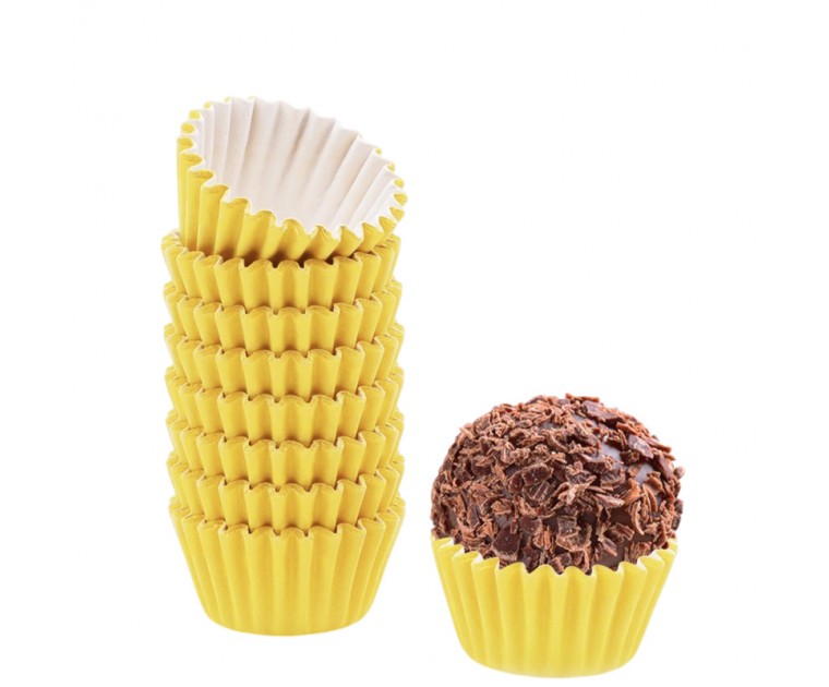 Forma Brigadeiro nr.5 Amarelo Ouro