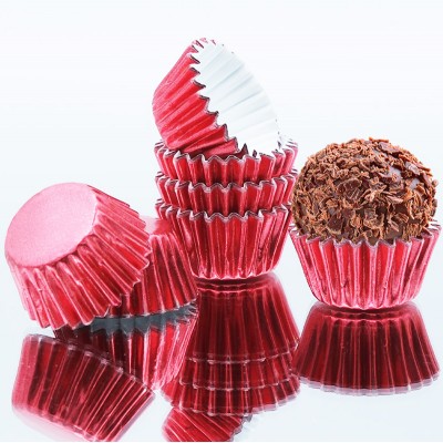 Forma Brigadeiro Metalizada nr.5 Vermelha