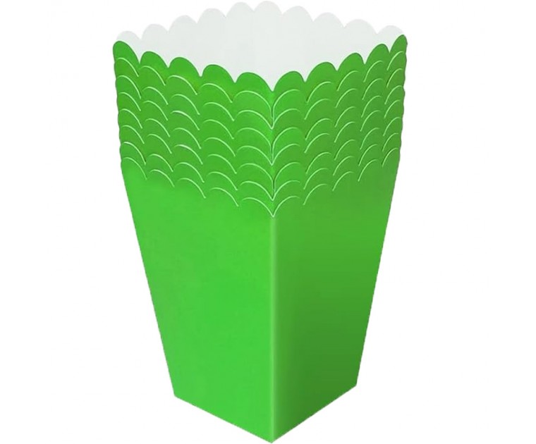 Caixas de Pipocas Verdes