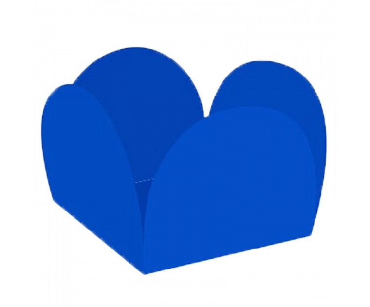Caixeta Azul Escuro 4x4x3