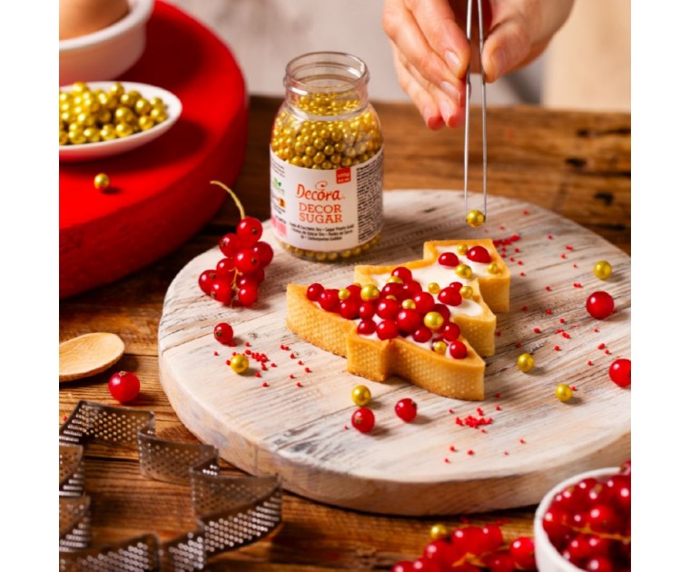 Aro Micro Perfurado Doces e Sobremesas Árvore Natal Pequeno