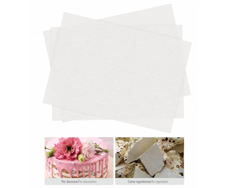 100 Folhas Finas Wafer Paper