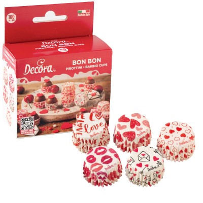 100 Mini Forminhas Love 100 Mini Forminhas Love