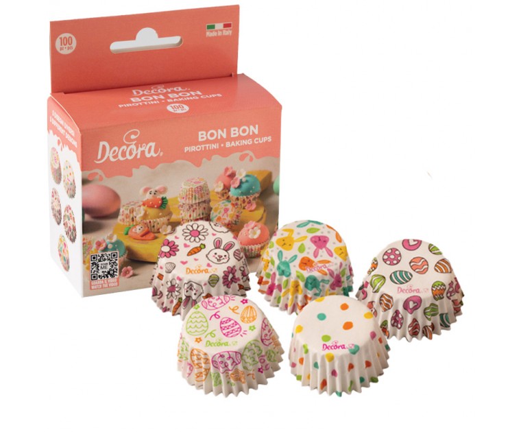 100 Mini Forminhas Páscoa