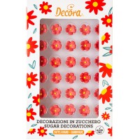 Flores Pequenas Açúcar Vermelhas