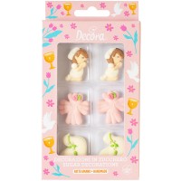 Decorações Comestíveis 1ª Comunhão Menina
