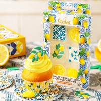 Decorações Comestíveis Limões e Azulejos 