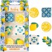 Decorações Comestíveis Limões e Azulejos 