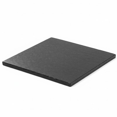 Base Quadrada Preta 36 cms