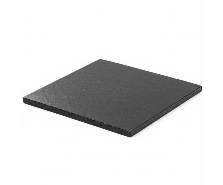 Base Quadrada Preta 36 cms