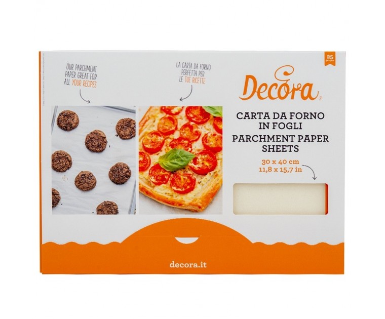 25 Folhas Papel de Forno Anti-Aderentes
