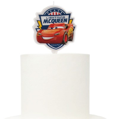 Vela Faísca Mcqueen 6.5cms