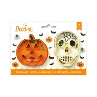 Conjunto 2 Cortadores Halloween